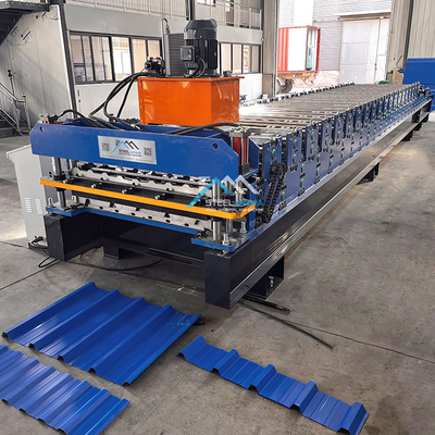 Delta PLC-gecontroleerde dubbele laag dakplaatmachine