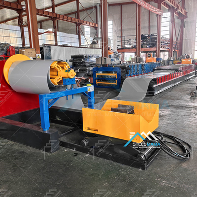 Een dakplaatmachine ontworpen door Inverter Delta voor nauwkeurige resultaten