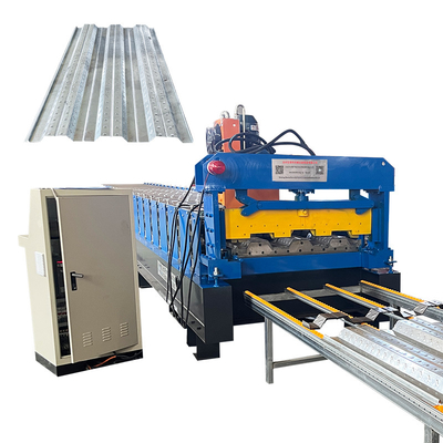 Materiaaldikte 1,2 mm PLC-gestuurde dekplaat rolvormmachine