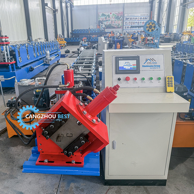 Verticaal systeem Bracket C Channel Making Roll Forming Machine Customzied
