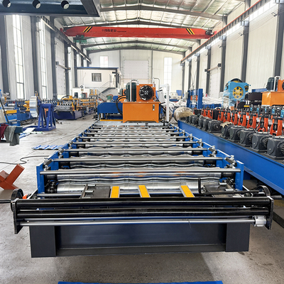 PLC-gecontroleerde rolvormende machine voor het vormen van metalen daktegels