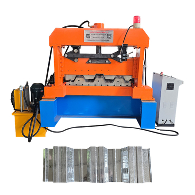 Vloerdekrolvormmachine 1250mm PLC-besturing 22kw
