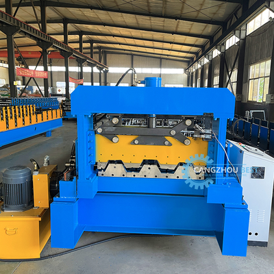 Vloerdekrolvormmachine 1250mm PLC-besturing 22kw