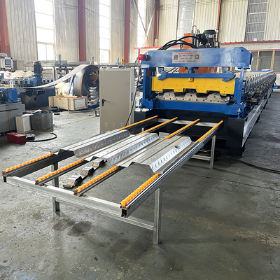 PLC Besturing Hydraulische Stalen Vloerplaat Rolvormmachine