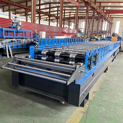 PLC Besturing Hydraulische Stalen Vloerplaat Rolvormmachine