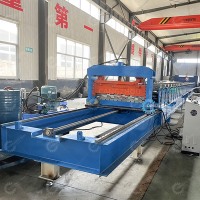 Servo Motor Stalen Profiel Dekken Rolvormmachine