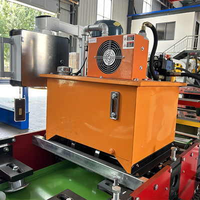 Kleur Stalen Zelfsluitende Metalen Plaat Rolvormmachine PLC Besturing
