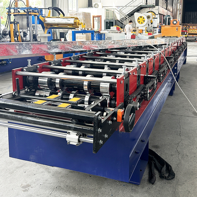Kleur Stalen Zelfsluitende Metalen Plaat Rolvormmachine PLC Besturing