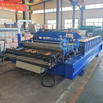 IBR Strip dak Kort bereik dakplaat Volautomatische dakplaten machine prijs