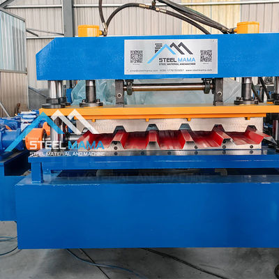 Gegalvaniseerd dakpaneel Tegel Dakbedekking plaat Rolvormmachine