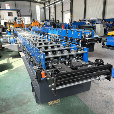 Metalen nokdakbedekking met geglazuurde tegels Ridge Cap Roll Forming Machine