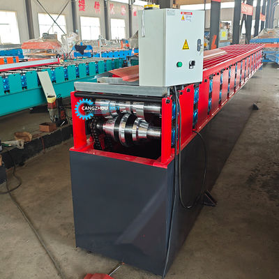 Amerika populair met volautomatische en hoogefficiënte 400 mm Ridge Cap-rolvormmachine