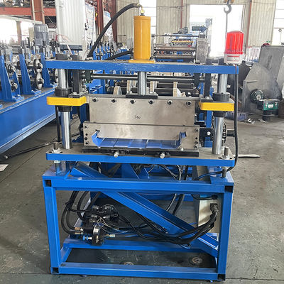 Kleur Stalen Draagbare Kr18 Dakplaat Rolvormmachine Staande Naad