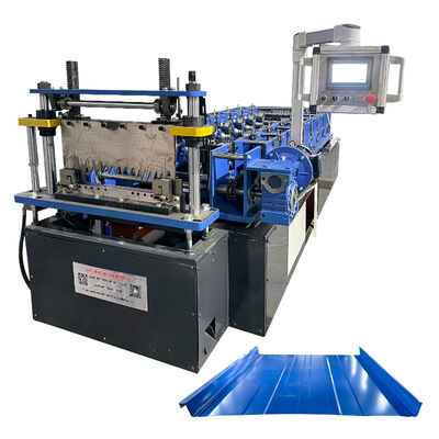 Draagbare stalen profiel zelfsluitende auto Kr24 staande naad die rolvormmachine maakt