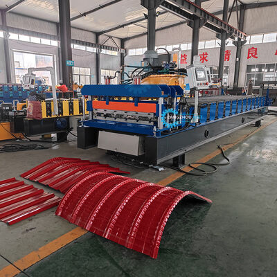 Automatische hoogwaardige golfplaten dakplaatvormmachine uit de Chinese fabriek