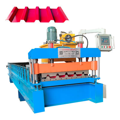 Zuid-Afrika High Rib Wide Span Color Steel Roofing Sheet Roll Forming Machine