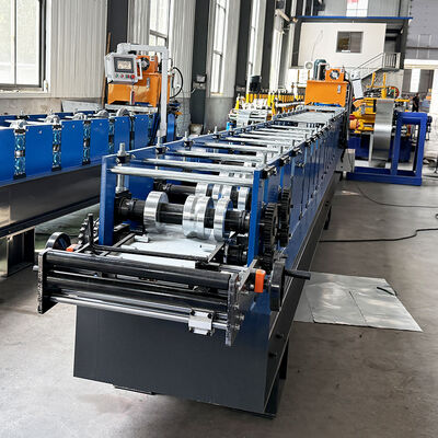 Automatically Buliding Material Drain Water Steel Profile K Gutter Making Roll Forming Machine