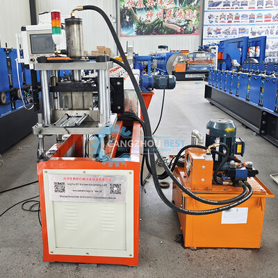 Gegalvaniseerd stalen rolluik deurprofiel vormmachine