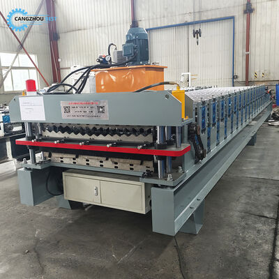Automatic 2 in 1 Metal Roofing Sheet Making Machine with Dual Profile Roll Former