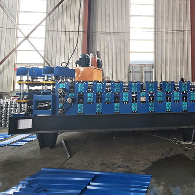 3-in-1 dubbeldeks en enkellaags geïntegreerde rolvormmachine