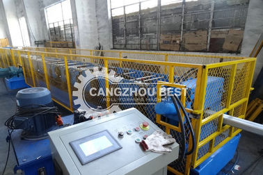 Gegalvaniseerde stalen ronde vorm & vierkant buis Down Pipe Roll Forming Machine