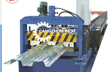 Gegalvaniseerde staal grote kracht 8-25m/min Metal Deck Roll Forming Machine