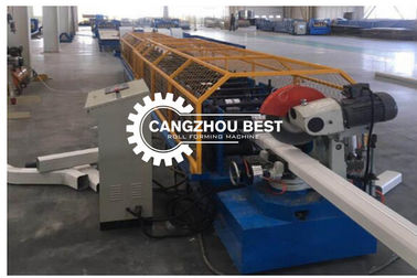 Aluminium vierkant buis 10m/min Roudn vorm naar beneden Spout Roll Forming Machine