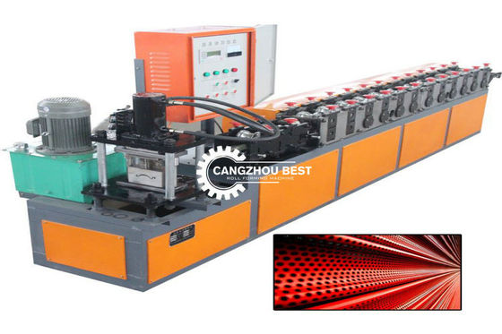 Hydraulisch PLC van Besnoeiings Systeem 0.6mm Blinddeur die Machine vormen