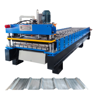 Machine voor het vormgeven van metalen platen met hoge ribbenkleur