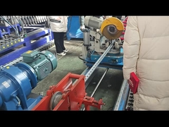 Flying Cutting Hydraulic Punching Hole High Speed Unistruct C Channel Roll Forming Machine